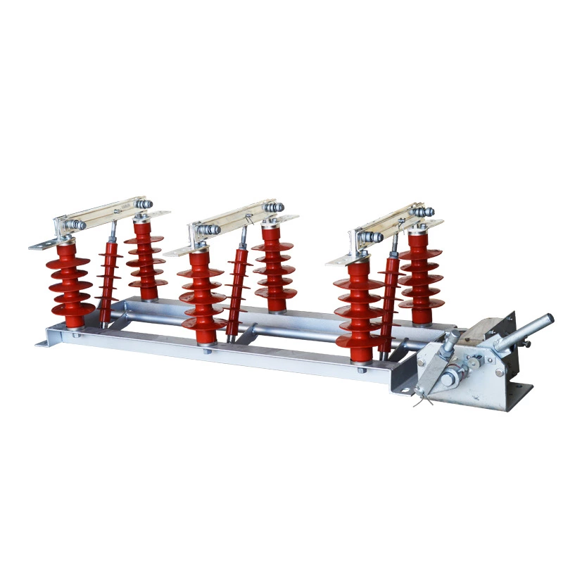Jualan Langsung Hgw1-10kv Suis Pisau Pengasingan Baharu Getah Silikon Hgw1-12 Lajur Gw1 Suis Pisau